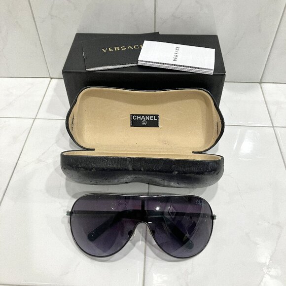 Cole Haan Accessories - Cole Haan Aviators / Chanel Case / Versace Box - All Authentic